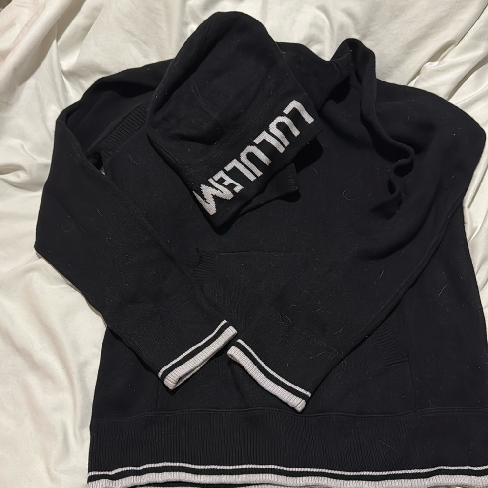 Lululemon Knit Black Hoodie